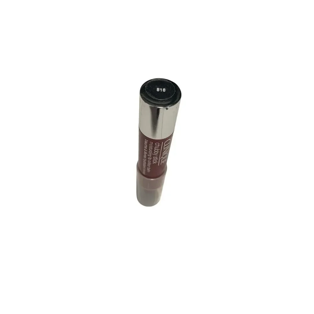 Clinique Chubby Stick Lip Colour Balm 07 Super Strawberry 0.1oz/3g Full‎ sz NWOB